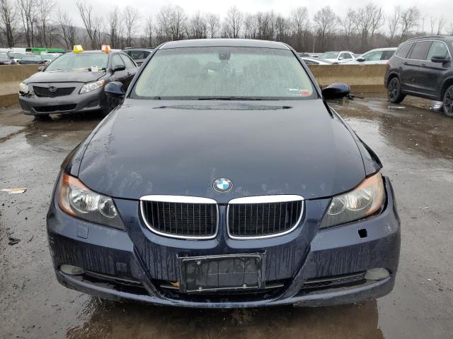 WBAVC93527KX53338 - 2007 BMW 3 SERIES XI BLUE photo 5