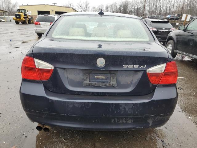 WBAVC93527KX53338 - 2007 BMW 3 SERIES XI BLUE photo 6