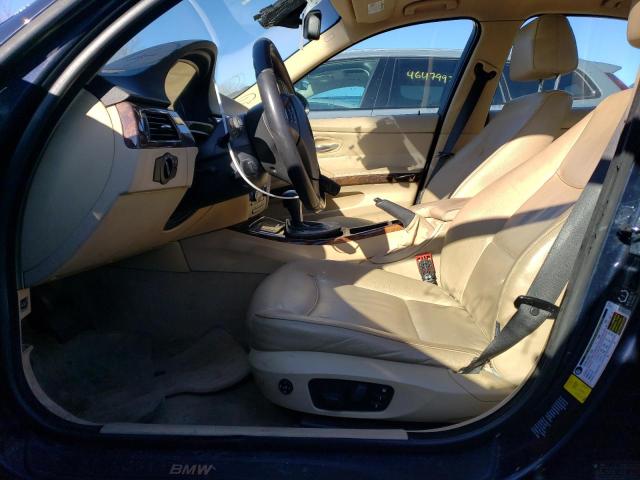 WBAVC93527KX53338 - 2007 BMW 3 SERIES XI BLUE photo 7