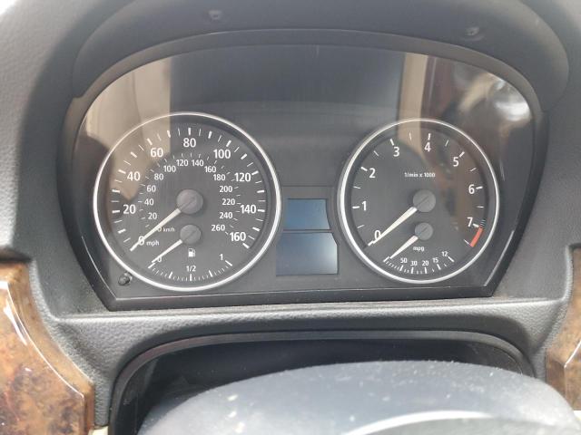 WBAVC93527KX53338 - 2007 BMW 3 SERIES XI BLUE photo 9