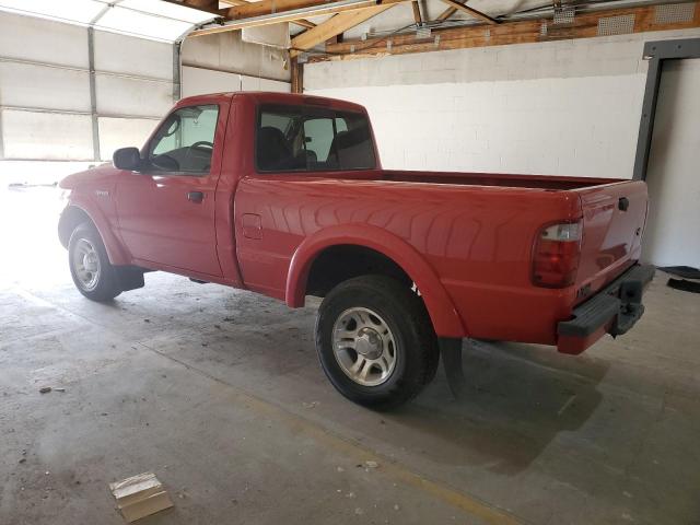 1FTYR10U83TA13101 - 2003 FORD RANGER RED photo 2