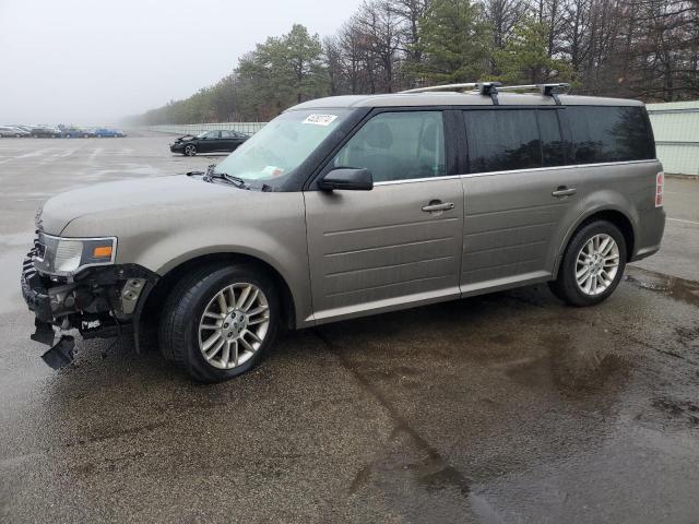 2FMHK6C84DBD01274 - 2012 FORD FLEX SEL TAN photo 1