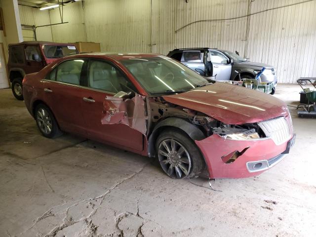 3LNHL2GC0BR760370 - 2011 LINCOLN MKZ RED photo 4