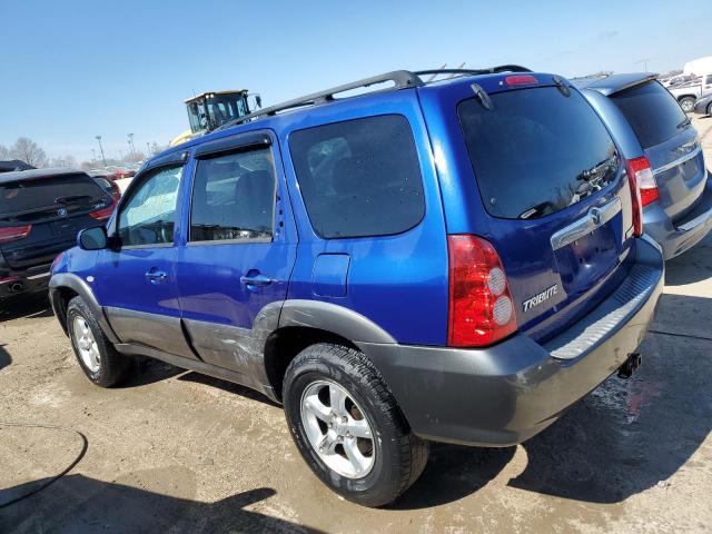 4F2CZ06145KM28748 - 2005 MAZDA TRIBUTE S BLUE photo 2