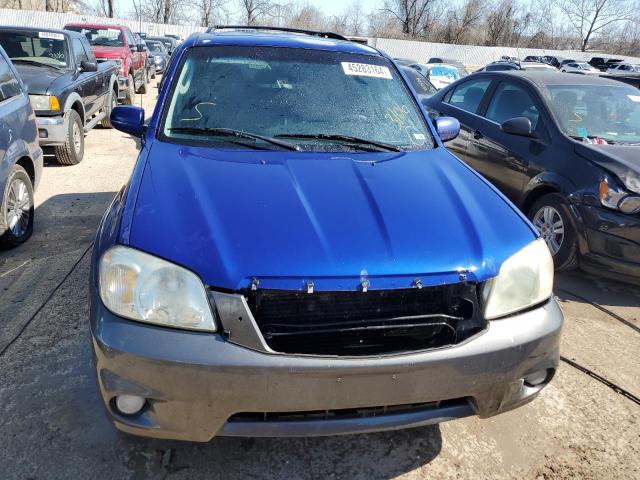 4F2CZ06145KM28748 - 2005 MAZDA TRIBUTE S BLUE photo 5