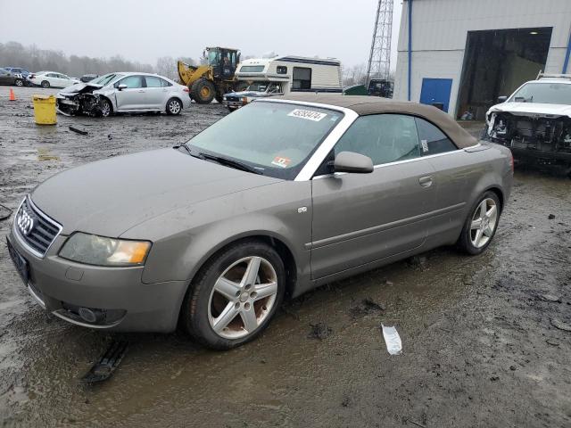 WAUAC48H25K019929 - 2005 AUDI A4 1.8 CABRIOLET GRAY photo 1