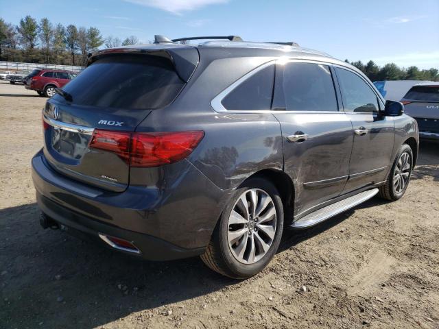 5FRYD4H43EB007070 - 2014 ACURA MDX TECHNOLOGY 灰色 照片 3