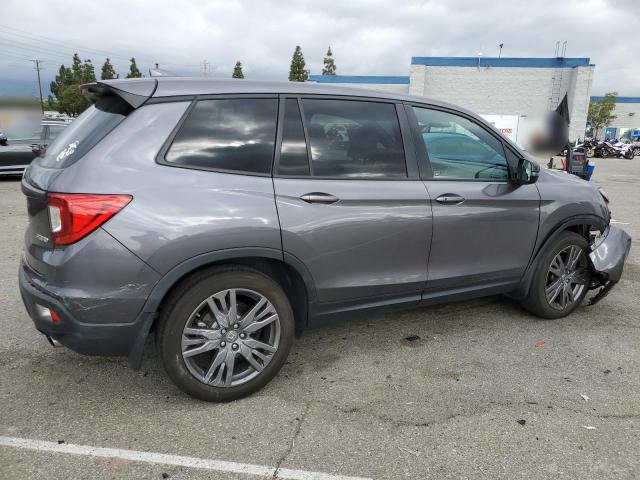 5FNYF8H56MB000690 - 2021 HONDA PASSPORT EXL ნაცრისფერი ფოტო 3