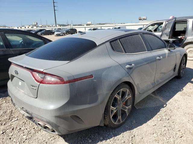 KNAE55LC9K6052766 - 2019 KIA STINGER GT2 GRAY photo 3