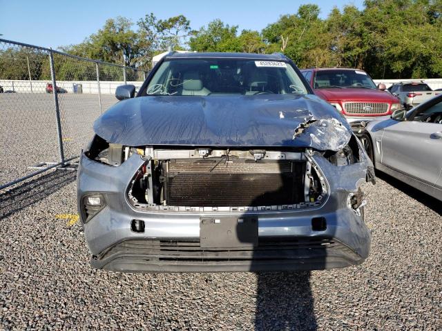 5TDGZRAHXLS008976 - 2020 TOYOTA HIGHLANDER XLE SILVER photo 5