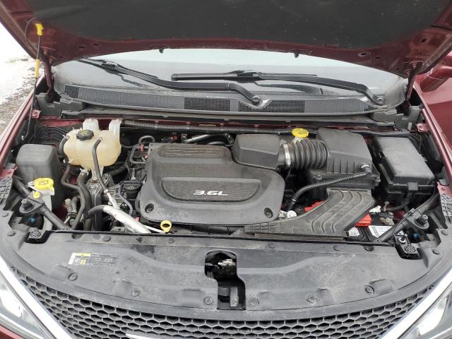 2C4RC1EG1JR154721 - 2018 CHRYSLER PACIFICA TOURING L PLUS BURGUNDY photo 12