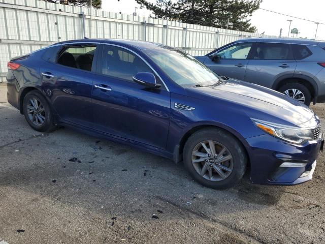 5XXGT4L36KG345344 - 2019 KIA OPTIMA LX BLUE photo 4