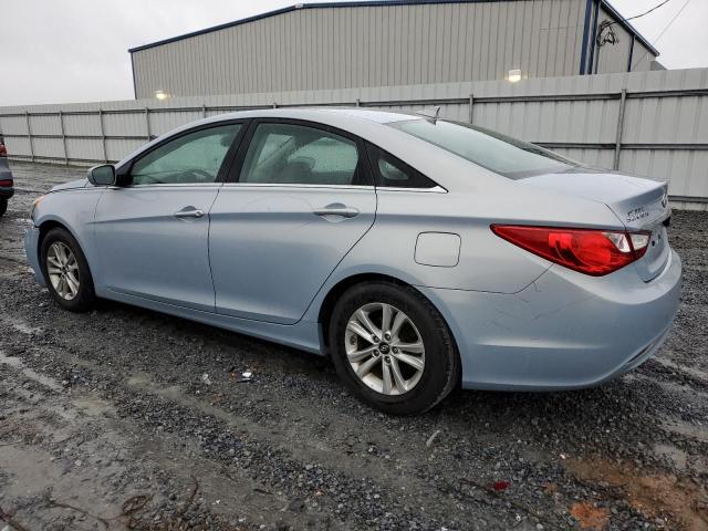 5NPEB4AC1DH753268 - 2013 HYUNDAI SONATA GLS BLUE photo 2