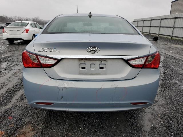 5NPEB4AC1DH753268 - 2013 HYUNDAI SONATA GLS BLUE photo 6