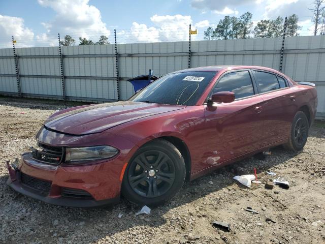 2C3CDXBG8JH186943 - 2018 DODGE CHARGER SXT BURGUNDY photo 1