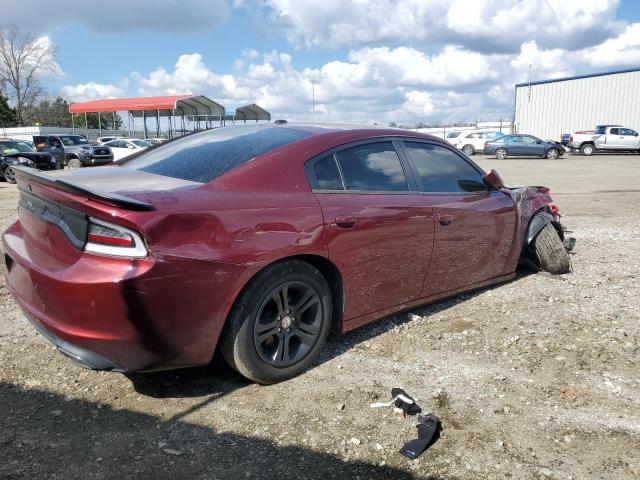 2C3CDXBG8JH186943 - 2018 DODGE CHARGER SXT BURGUNDY photo 3