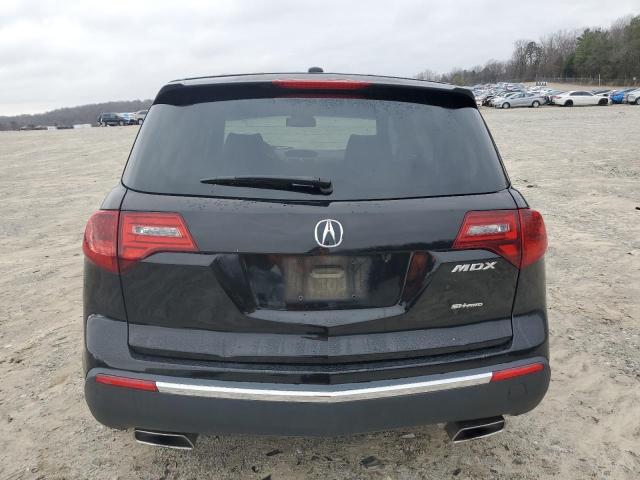 2HNYD2H22DH501606 - 2013 ACURA MDX BLACK photo 6