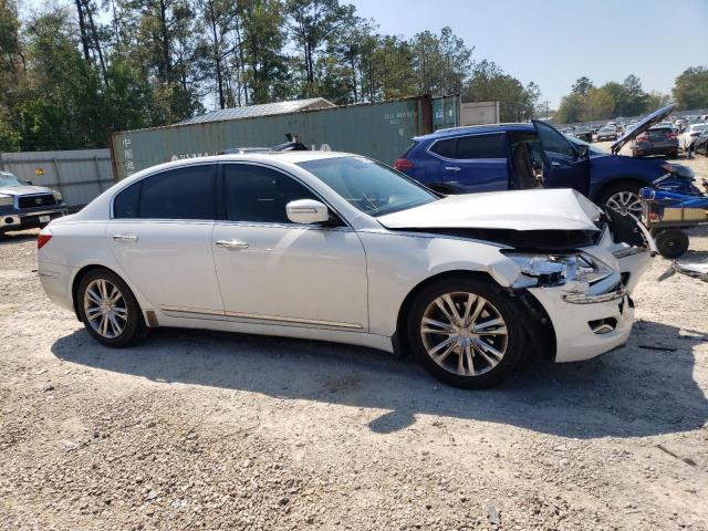 KMHGC4DF8BU127923 - 2011 HYUNDAI GENESIS 4.6L WHITE photo 4