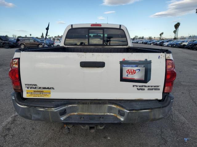 5TFTU4GN3CX018420 - 2012 TOYOTA TACOMA PRERUNNER ACCESS CAB WHITE photo 6