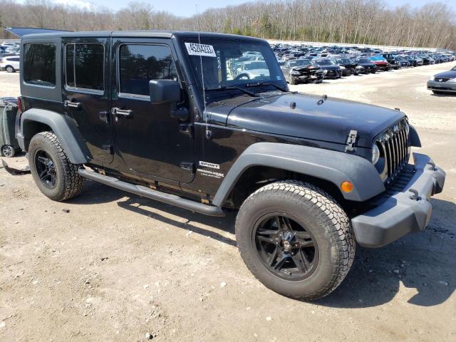 1C4BJWDG1JL886197 - 2018 JEEP WRANGLER U SPORT BLACK photo 4