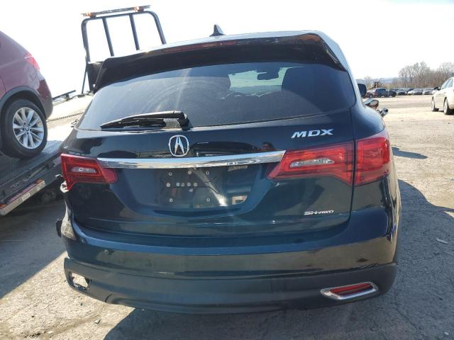 5FRYD4H43EB001771 - 2014 ACURA MDX TECHNOLOGY 黑色 照片 6