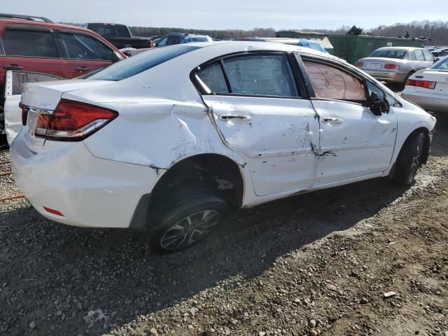 19XFB2F9XDE000915 - 2013 HONDA CIVIC EXL WHITE photo 3