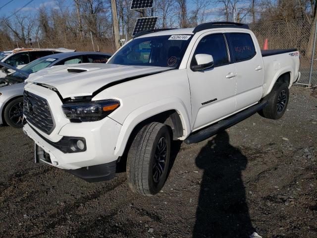 3TYDZ5BN9MT001765 - 2021 TOYOTA TACOMA DOUBLE CAB WHITE photo 1