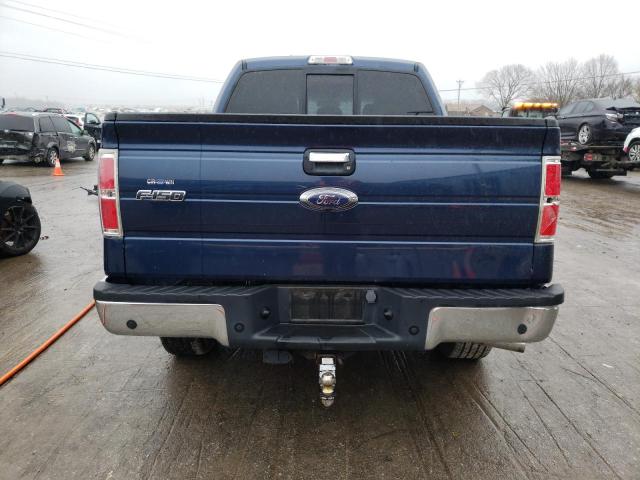 1FTFW1ET0DFB80195 - 2013 FORD F150 SUPERCREW BLUE photo 6