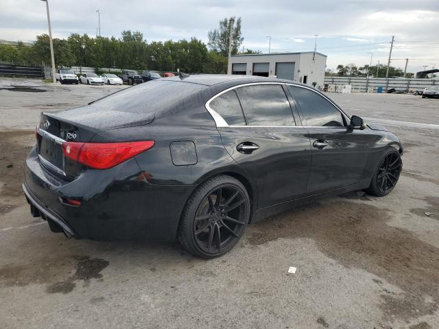 JN1BV7AP9FM332991 - 2015 INFINITI Q50 BASE BLACK photo 3