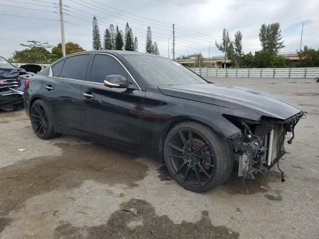 JN1BV7AP9FM332991 - 2015 INFINITI Q50 BASE BLACK photo 4