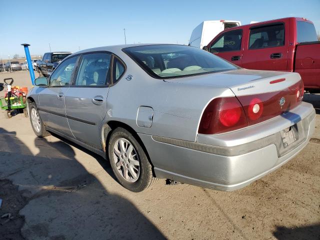 2G1WF52E329151494 - 2002 CHEVROLET IMPALA SILVER photo 2