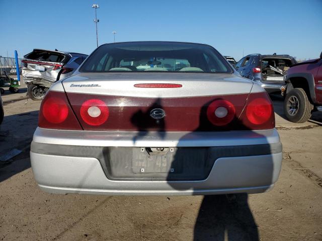 2G1WF52E329151494 - 2002 CHEVROLET IMPALA SILVER photo 6