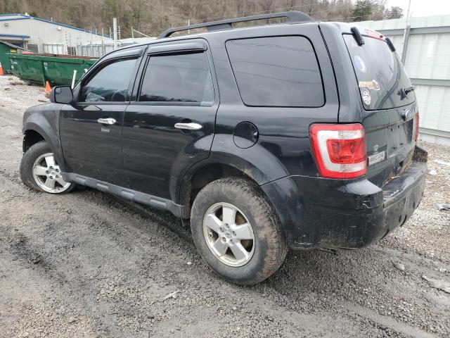 1FMCU9D79AKD25941 - 2010 FORD ESCAPE XLT BLACK photo 2