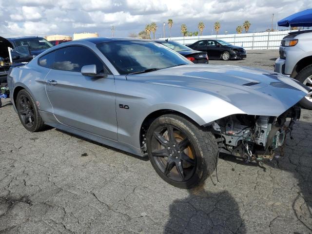 1FA6P8CF2L5182124 - 2020 FORD MUSTANG GT SILVER photo 4