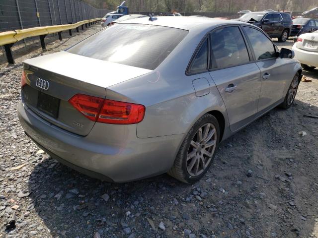 WAUAFAFL9BN055656 - 2011 AUDI A4 PREMIUM GRAY photo 3