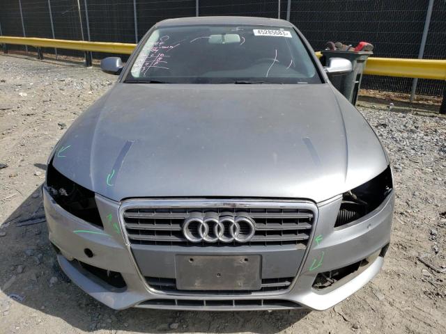 WAUAFAFL9BN055656 - 2011 AUDI A4 PREMIUM GRAY photo 5