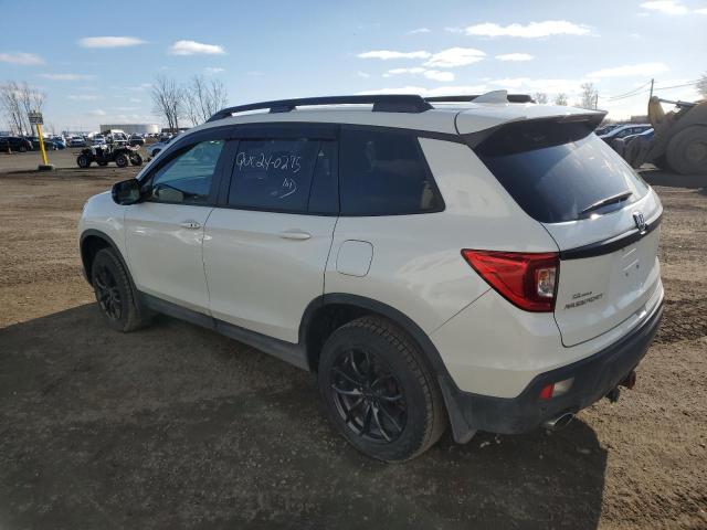 5FNYF8H53LB501003 - 2020 HONDA PASSPORT EXL WHITE photo 2