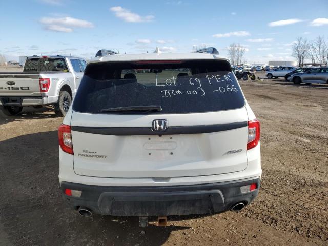 5FNYF8H53LB501003 - 2020 HONDA PASSPORT EXL WHITE photo 6