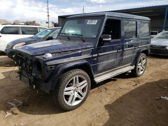 WDCYR49E73X138767 - 2003 MERCEDES-BENZ G 500 BLUE photo 1