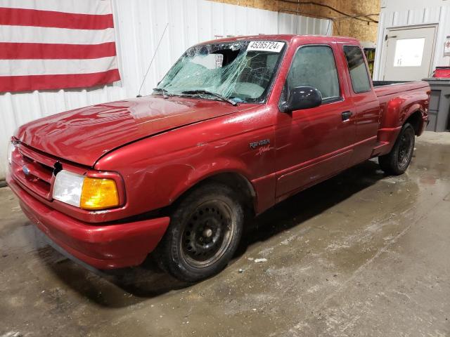 1FTCR14X3VPB03864 - 1997 FORD RANGER SUPER CAB MAROON photo 1