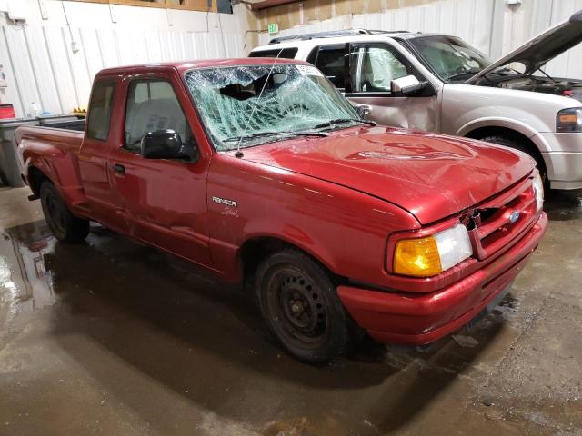 1FTCR14X3VPB03864 - 1997 FORD RANGER SUPER CAB MAROON photo 4