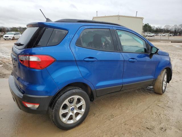 MAJ3S2GE0LC321064 - 2020 FORD ECOSPORT SE BLUE photo 3