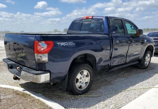 5TBRV54168S481611 - 2008 TOYOTA TUNDRA DOUBLE CAB BLUE photo 3