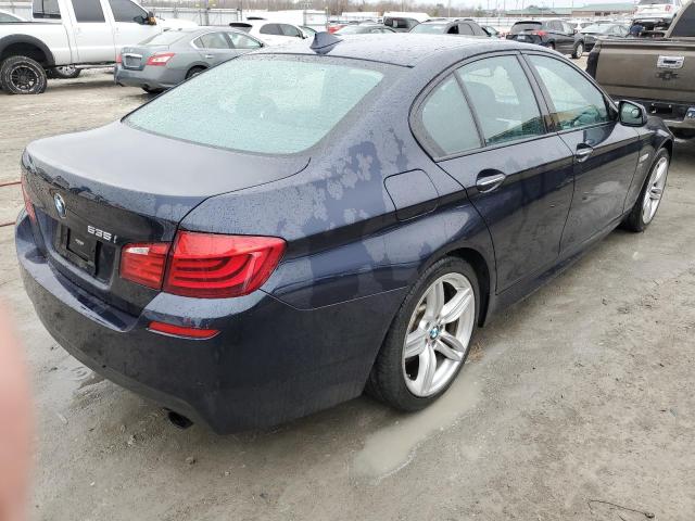 WBAFU7C54CDU59735 - 2012 BMW 535 XI BLUE photo 3