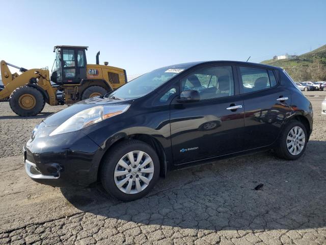 1N4AZ0CP1FC318080 - 2015 NISSAN LEAF S BLACK photo 1