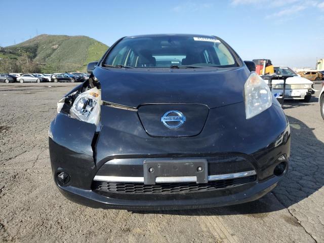 1N4AZ0CP1FC318080 - 2015 NISSAN LEAF S BLACK photo 5