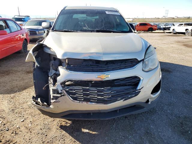 1GNALBEK7GZ104841 - 2016 CHEVROLET EQUINOX LS CREAM photo 5