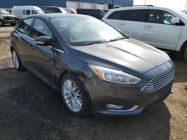 1FADP3N25FL367658 - 2015 FORD FOCUS TITANIUM GRAY photo 4