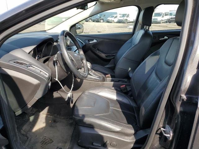 1FADP3N25FL367658 - 2015 FORD FOCUS TITANIUM GRAY photo 7