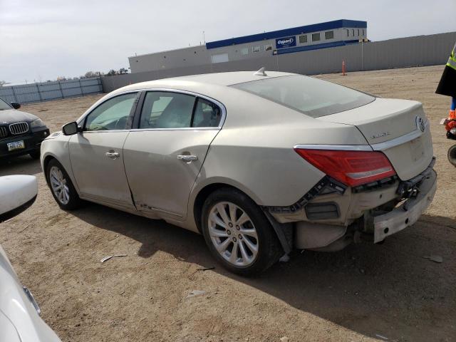 1G4GB5G35EF204637 - 2014 BUICK LACROSSE CREAM photo 2